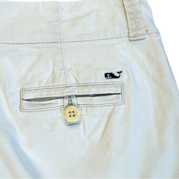 Vineyard Vines Cream Bermuda Shorts Tailored Fit Sz 2 - Picture 6 of 12